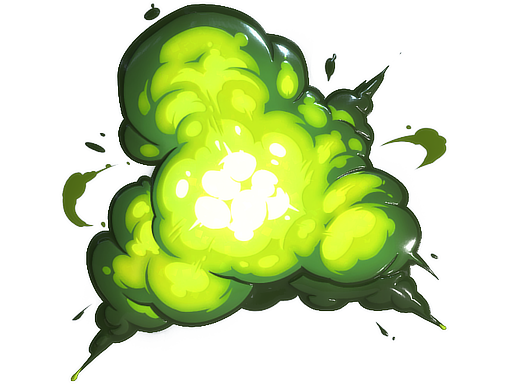 Sticker | Boom Blast (Glitter)