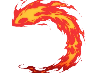 Sticker | Scorch Loop (Reverse)