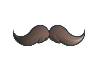 Sticker | Mustachio (Foil)