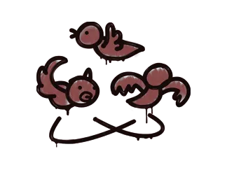 Sealed Graffiti | Dizzy (Brick Red)