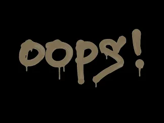 Sealed Graffiti | Oops (Dust Brown)