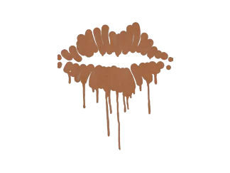 Sealed Graffiti | Kiss (Tiger Orange)