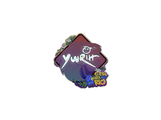 Sticker | yuurih (Glitter) | Rio 2022