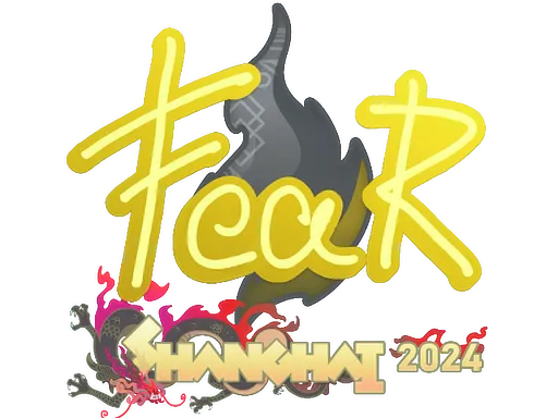 Sticker | fEAR | Shanghai 2024
