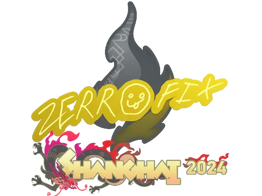 Sticker | zeRRoFIX | Shanghai 2024