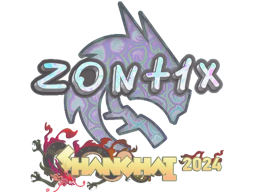 Sticker | zont1x (Holo) | Shanghai 2024