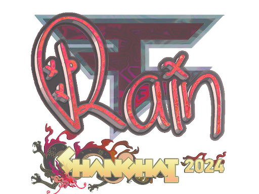 Sticker | rain (Holo) | Shanghai 2024