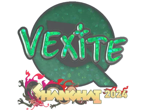 Sticker | vexite (Glitter) | Shanghai 2024