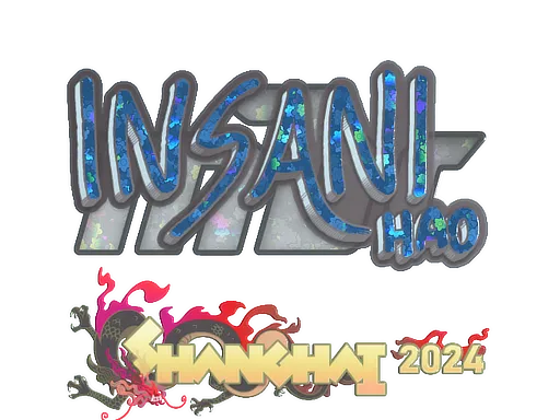 Sticker | insani (Glitter) | Shanghai 2024