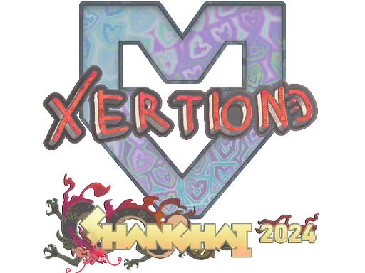 Sticker | xertioN (Holo) | Shanghai 2024