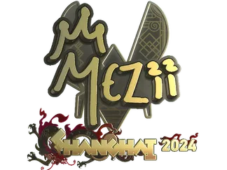 Sticker | mezii (Gold)