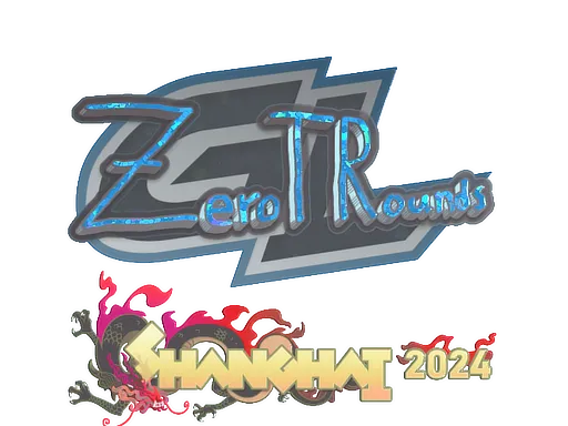 Sticker | ztr (Glitter) | Shanghai 2024