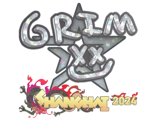 Sticker | Grim (Glitter) | Shanghai 2024