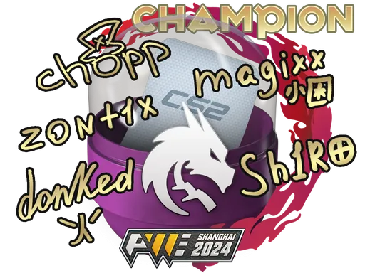 Shanghai 2024 Champions Autograph Capsule