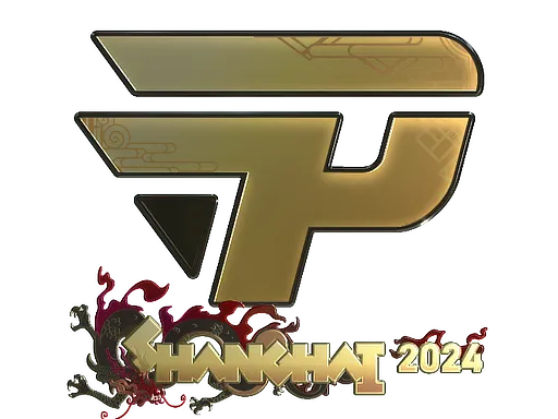 Sticker | paiN Gaming (Gold) | Shanghai 2024