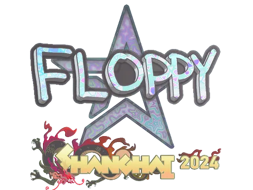 Sticker | floppy (Holo) | Shanghai 2024
