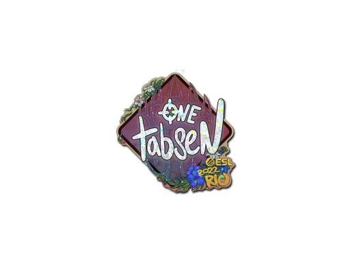 Sticker | tabseN (Glitter) | Rio 2022