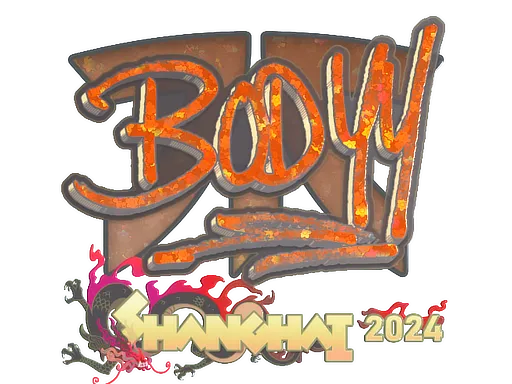 Sticker | bodyy (Glitter) | Shanghai 2024
