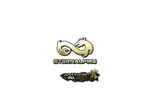 Sticker | Eternal Fire (Gold) | Antwerp 2022