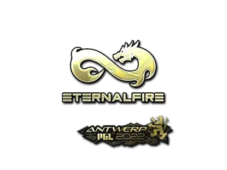 Sticker | Eternal Fire (Gold)