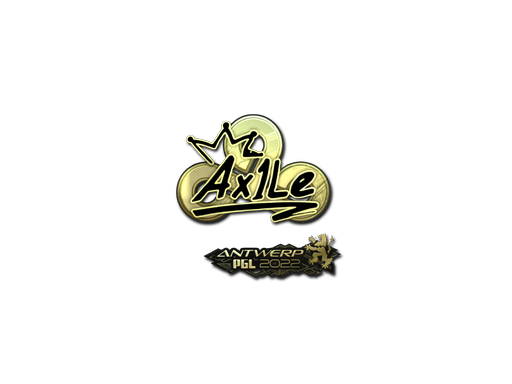 Sticker | Ax1Le (Gold) | Antwerp 2022