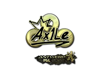 Sticker | Ax1Le (Gold)