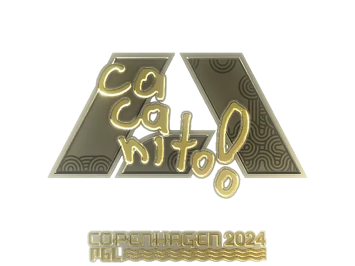 Sticker | CacaNito (Gold) | Copenhagen 2024