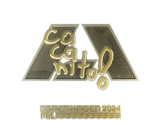 Sticker | CacaNito (Gold)