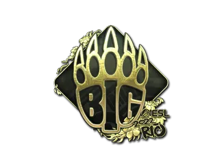 Sticker | BIG (Gold)