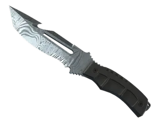 ★ Survival Knife | Damascus Steel (Field-Tested)