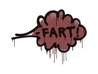 Sealed Graffiti | Fart (Brick Red)
