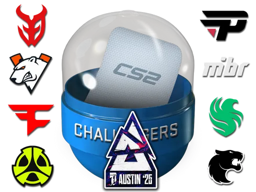 Austin 2025 Challengers Sticker Capsule