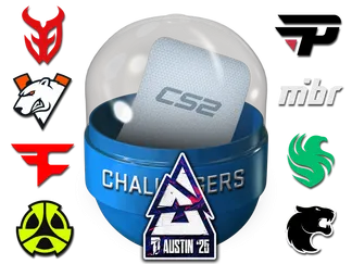 Austin 2025 Challengers Sticker Capsule