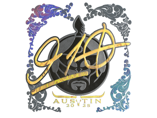 Sticker | 910 (Holo) | Austin 2025