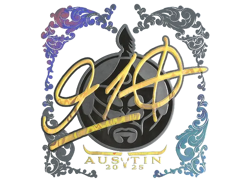 Sticker | 910 (Holo) | Austin 2025