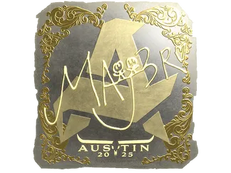 Sticker | MAJ3R (Gold)