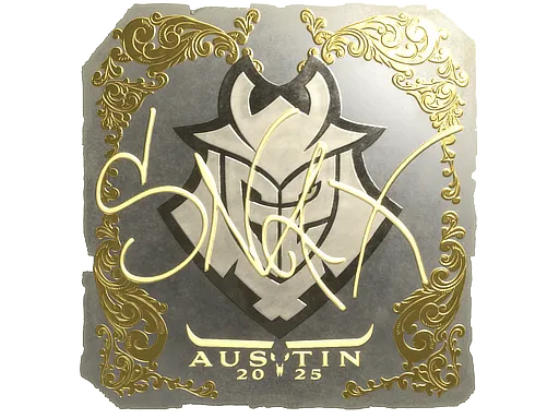 Sticker | Snax (Gold) | Austin 2025