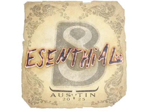 Sticker | esenthial | Austin 2025