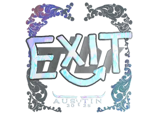 Sticker | exit (Holo)