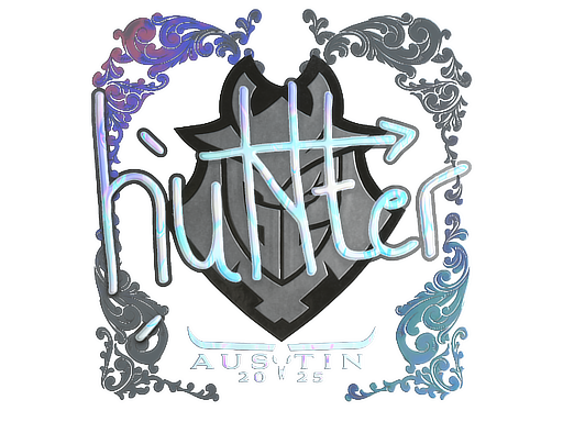 Sticker | huNter- (Holo) | Austin 2025