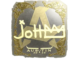Sticker | jottAAA (Gold)