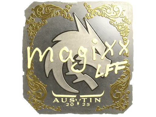 Sticker | magixx (Gold) | Austin 2025