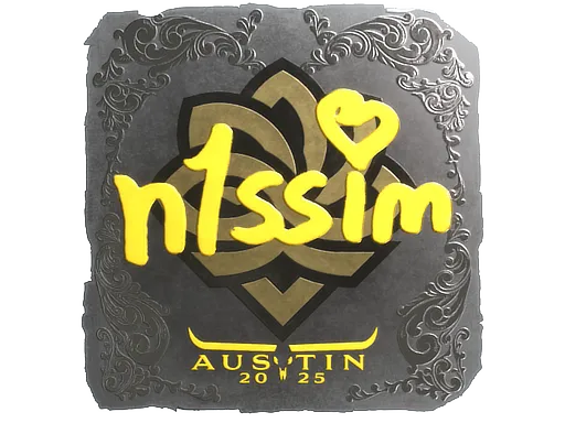 Sticker | n1ssim (Foil) | Austin 2025