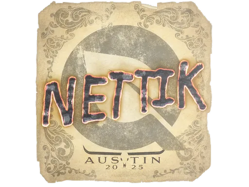 Sticker | nettik | Austin 2025