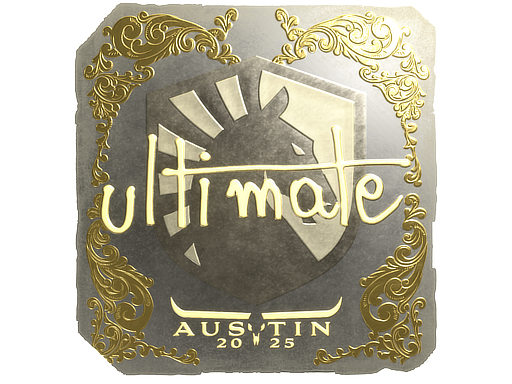 Sticker | ultimate (Gold) | Austin 2025