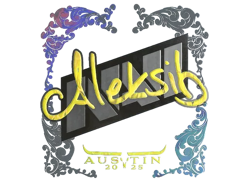 Sticker | Aleksib (Holo) | Austin 2025