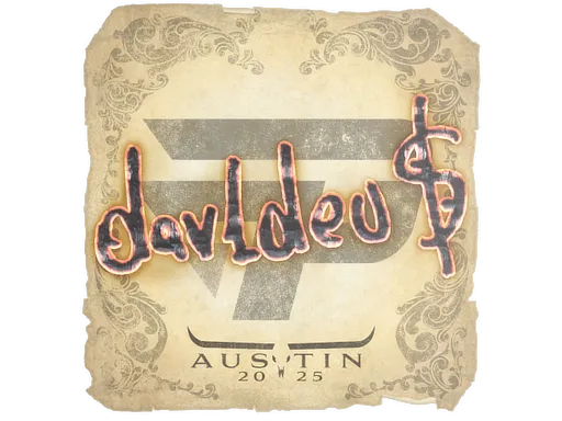Sticker | dav1deuS | Austin 2025