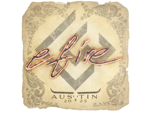 Sticker | efire | Austin 2025