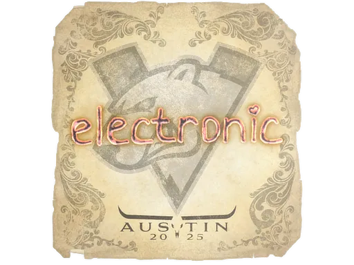 Sticker | electronic | Austin 2025