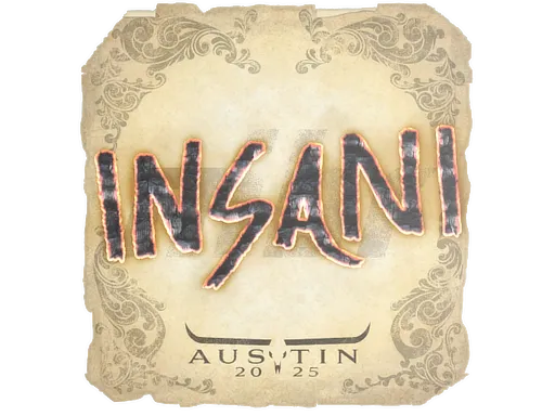Sticker | insani | Austin 2025